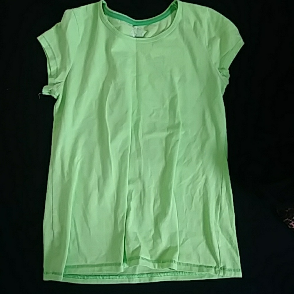 Green shirt